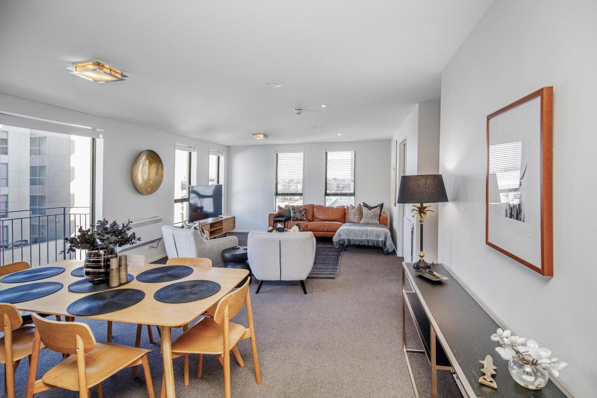 Cathedral Junction Apartments クライストチャーチ エクステリア 写真