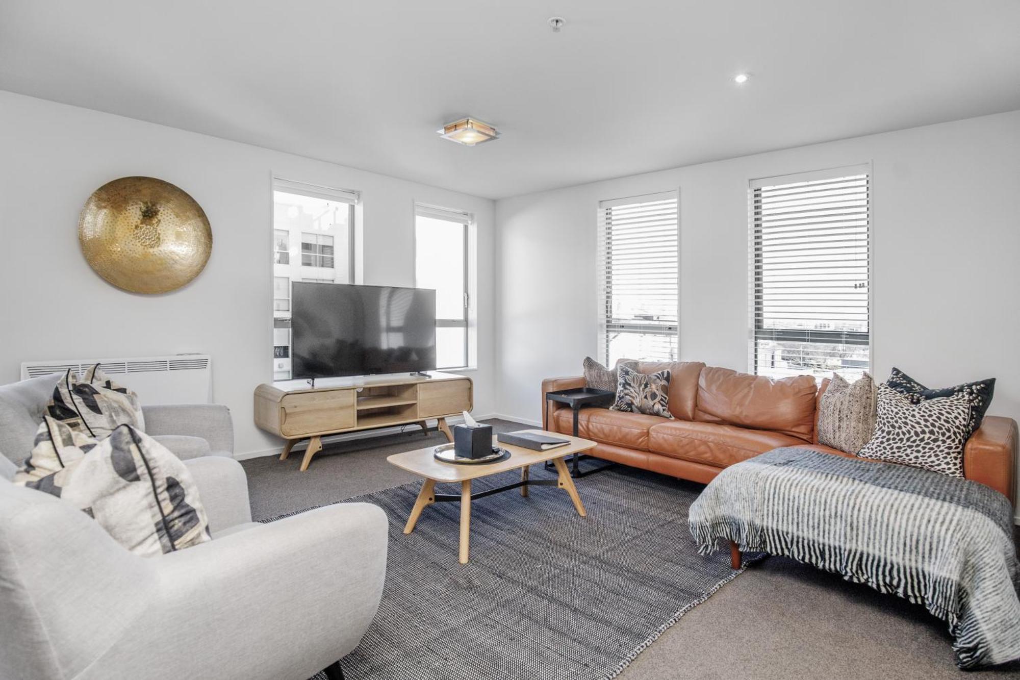 Cathedral Junction Apartments クライストチャーチ エクステリア 写真
